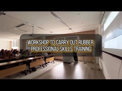 A empresa organiza oficinas de formação profissional