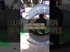 Suporte personalizado para tubos de aço sem costura padrão americano ODM Serviço de tubulação revestida de borracha