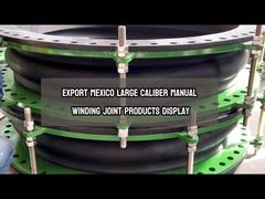 Junção de borracha flexível de esfera única