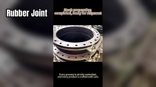 Os produtos para juntas de borracha foram fabricados e estão prontos para envio.