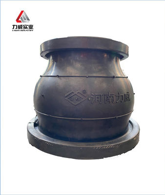 PN16 Esfera única de borracha de expansão conjunta concentrada redutora ANSI Cl150 aço carbono flanges