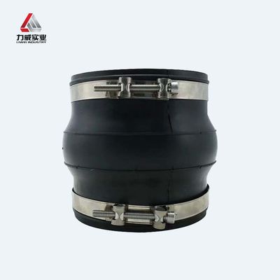 Tipos de pinças EPDM/NR/NBR Junção flexível de borracha Dn 150