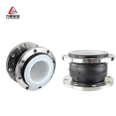 Flange de articulação flexível de borracha de bola PTFE para aplicações industriais