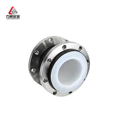 PTFE revestido 6 polegadas 12 polegadas de borracha de expansão conjunto para tubo