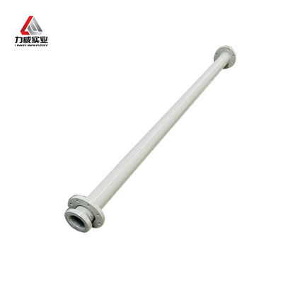 Tubo revestido de borracha natural com resistência à temperatura da flange