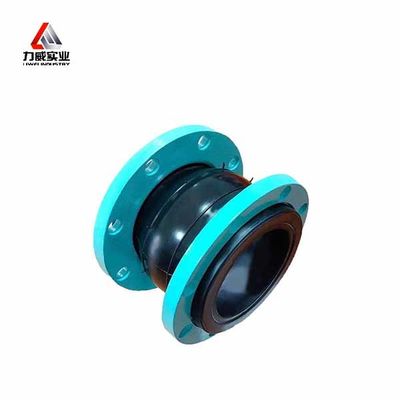 Tipo de instalação horizontal Junção de borracha flexível de esfera única com ligação de flange
