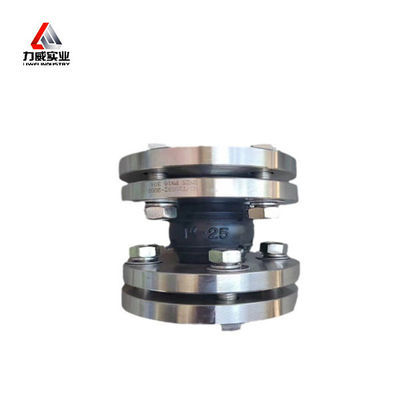 Conexão de flange Uniesfera Junção de borracha flexível com boa funcionalidade de redução de ruído