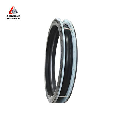 Junção de borracha de bola única com excelente resistência à corrosão e flange de aço carbono