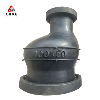DN100*80-DN500*300 Junção excêntrica de borracha redutora para faixa de temperatura -15- 80 C Especial -30- 150 C