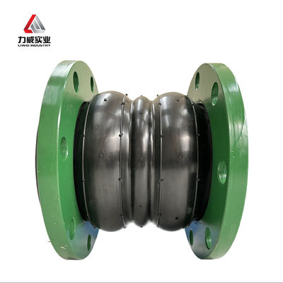 Material de flange galvanizado de aço carbono Multi Esfera Junção de borracha flexível para tubulações industriais resistentes a ácidos