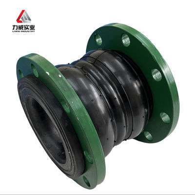 DN15-DN4000 Double Sphere Flexible Rubber Joint com mais de 2000 conjuntos de diferentes tipos e flange galvanizado de aço carbono
