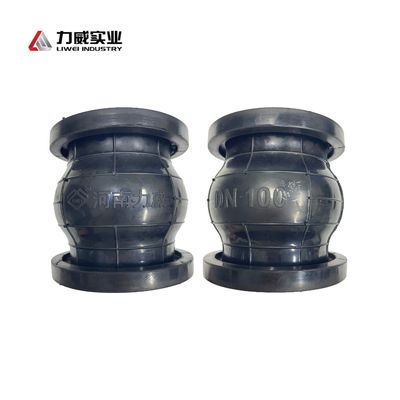 Calibre DN100 Single Sphere Flexible Rubber Joint Solução final para a flexibilidade e durabilidade do tubo