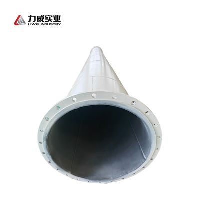 Apoio personalizado ODM tubulação revestida de borracha para necessidades da indústria de mineração