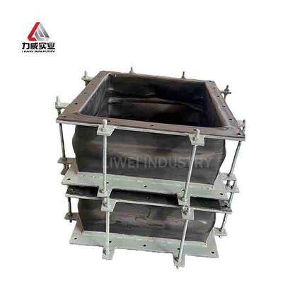 Resistente à corrosão e à corrosão química, articulação de borracha não metálica, oferecendo elevada flexibilidade, concebida para vedação em condições químicas e corrosivas