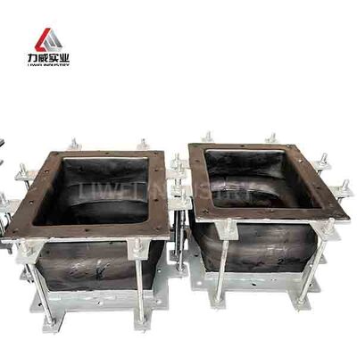 Compensador de Borracha Não Metálico Flexível Projetado para Absorver Vibrações e Compensar a Expansão Térmica em Aplicações de Tubulação