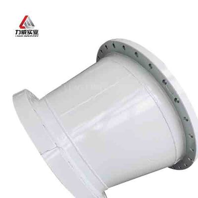 Tubo revestido com borracha com espessura de parede variável de acordo com as especificações e conformidade com as normas ISO para aplicações industriais