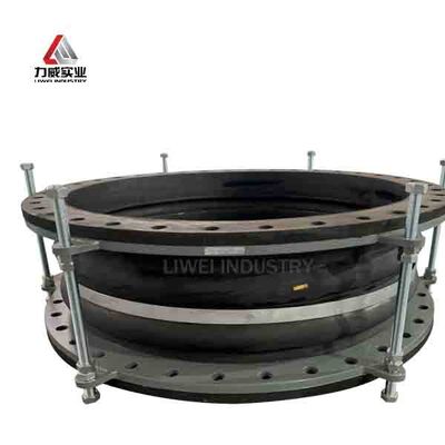 Excelente resistência à corrosão dupla esfera articulação de borracha flexível com capacidade de movimento axial