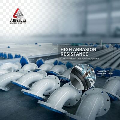 Tubulação revestida de borracha natural escolha ideal para sistemas de tubulação resistentes à corrosão em várias indústrias