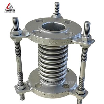 Compensador de Ondulação Metálico Roscado de 1/4 de Polegada SS304 Conexão de Fole NPT BSP para Tubulação de Instrumentos